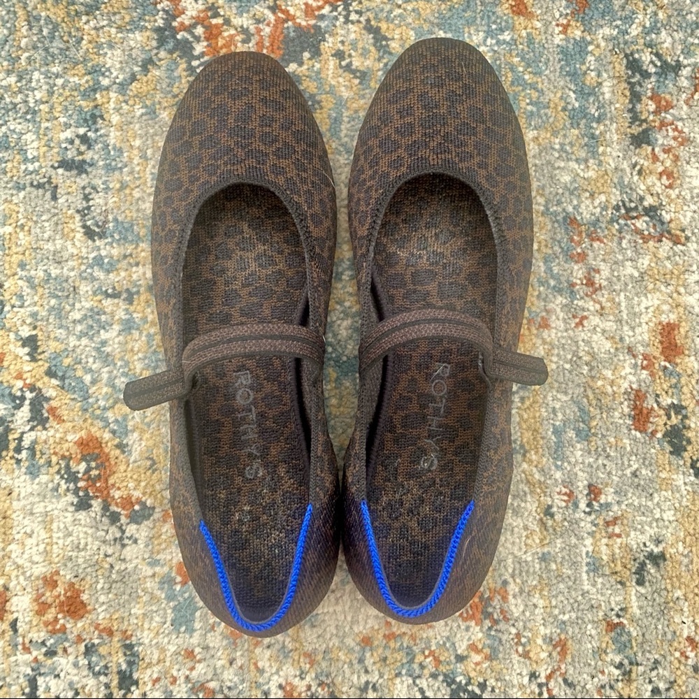 Rothy’s Square Mary Jane Flats